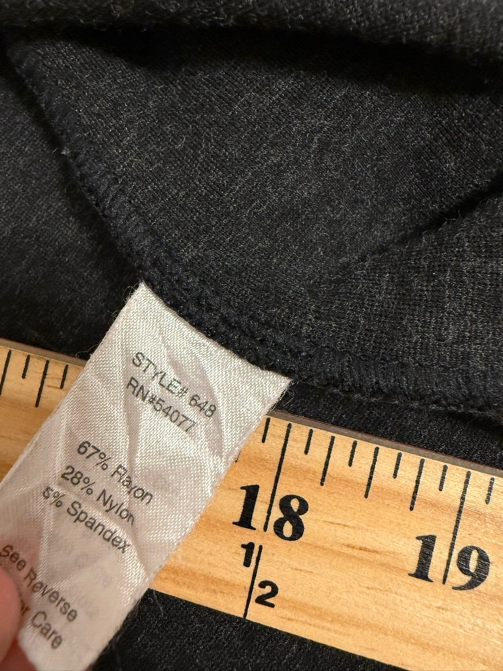 CAbi Ponte Knit Double Breasted Trench Pea Coat XS Dark Grey Charcoal Casablanca - Picture 14 of 16